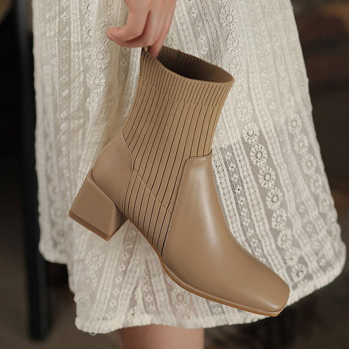 Dallas Bota Feminina Texana Western Cano Curto com Malha